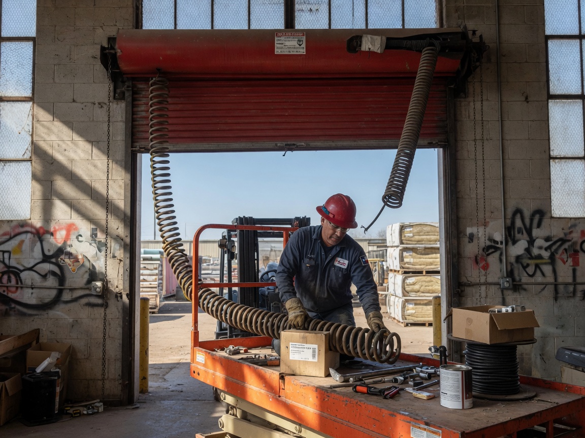 A Guide to Commercial Garage Door Spring Replacement